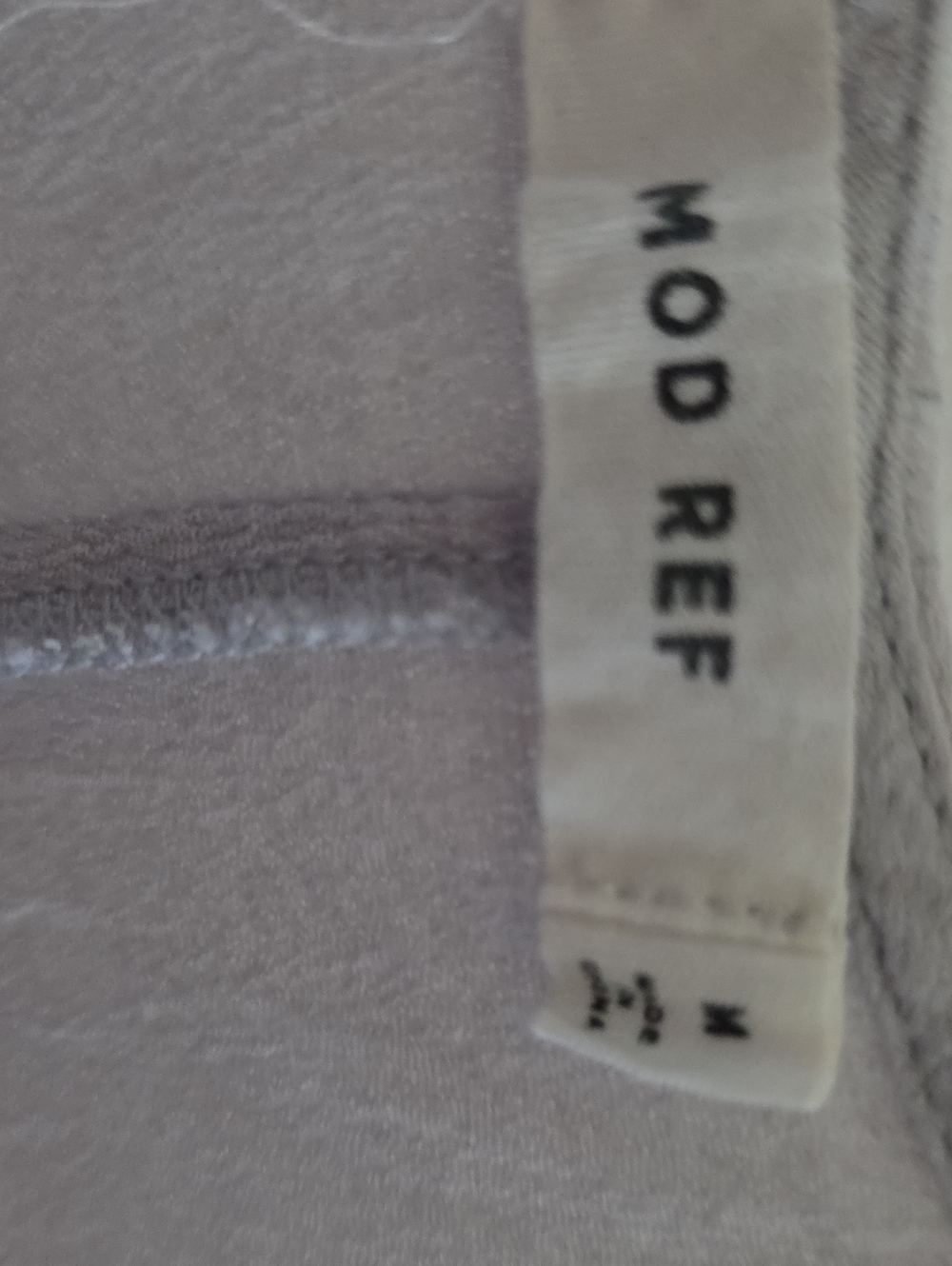 Mod Ref Pale Gray Knit Dress With Pockets